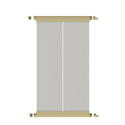 55m2 Surface Area MBR Membrane 0.01μM Pore Wastewater Treatment Membrane