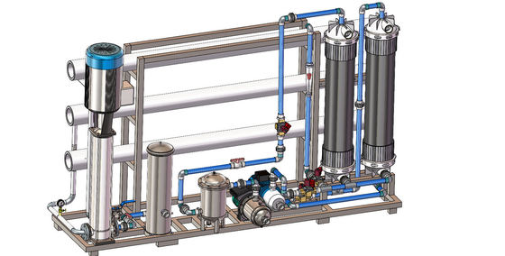 Industrial Ultrafiltration Membrane UF Membrane Module For Water Purification