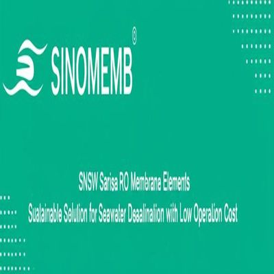 1050*210*210mm Seawater Reverse Osmosis Membrane Stable For Industrial Water Treatment