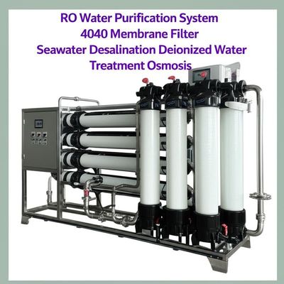 Cylinder Shape Seawater RO Membrane 800Mpa Desalination Reverse Osmosis Membrane