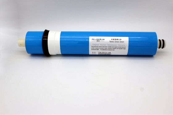 125GPD Industrial Reverse Osmosis Membrane 98% Salt Rejection 150PSI Working Pressure
